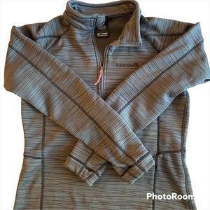 Avalanche Zero Resist Mock Neck Half Zip Sweatshirt/Top/Base Layer size M